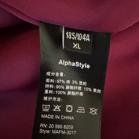ALPHASTYLE jacket NWOT XL - Picture 7 of 8